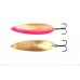Блесна колеблющаяся AGAT Super Taimen Gold Spoon Pink-24g