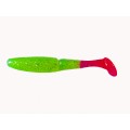 EZ /Chartreuse Red Tail Silver Glitter